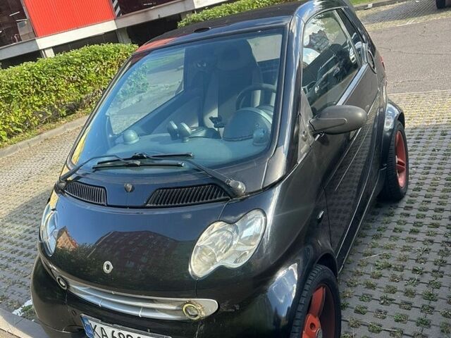 Чорний Смарт Fortwo, об'ємом двигуна 0.7 л та пробігом 220 тис. км за 2700 $, фото 3 на Automoto.ua