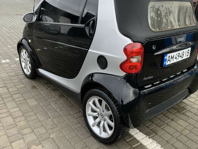 Черный Смарт Форту, объемом двигателя 0.7 л и пробегом 141 тыс. км за 3900 $, фото 2 на Automoto.ua