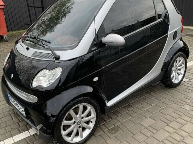 Черный Смарт Форту, объемом двигателя 0.7 л и пробегом 141 тыс. км за 3900 $, фото 1 на Automoto.ua