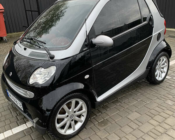 Черный Смарт Форту, объемом двигателя 0.7 л и пробегом 141 тыс. км за 3900 $, фото 1 на Automoto.ua