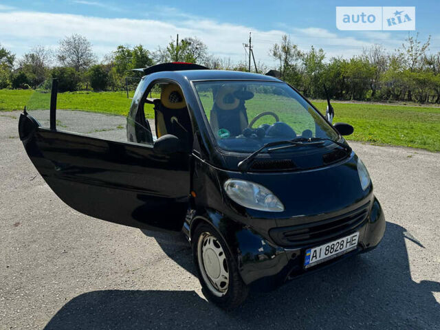 Чорний Смарт Fortwo, об'ємом двигуна 0.6 л та пробігом 209 тис. км за 2800 $, фото 4 на Automoto.ua