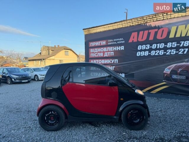 Черный Смарт Форту, объемом двигателя 0.6 л и пробегом 224 тыс. км за 2300 $, фото 14 на Automoto.ua