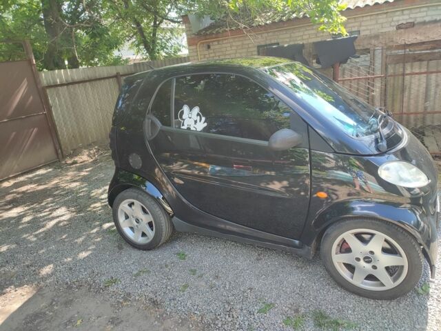 Черный Смарт Форту, объемом двигателя 6 л и пробегом 254 тыс. км за 3200 $, фото 3 на Automoto.ua