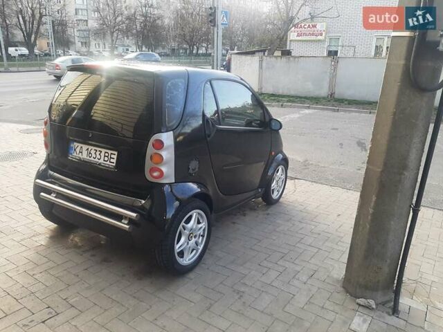 Чорний Смарт Fortwo, об'ємом двигуна 0.6 л та пробігом 223 тис. км за 3350 $, фото 5 на Automoto.ua
