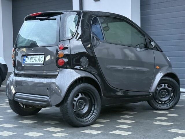 Черный Смарт Форту, объемом двигателя 0.6 л и пробегом 100 тыс. км за 2200 $, фото 4 на Automoto.ua