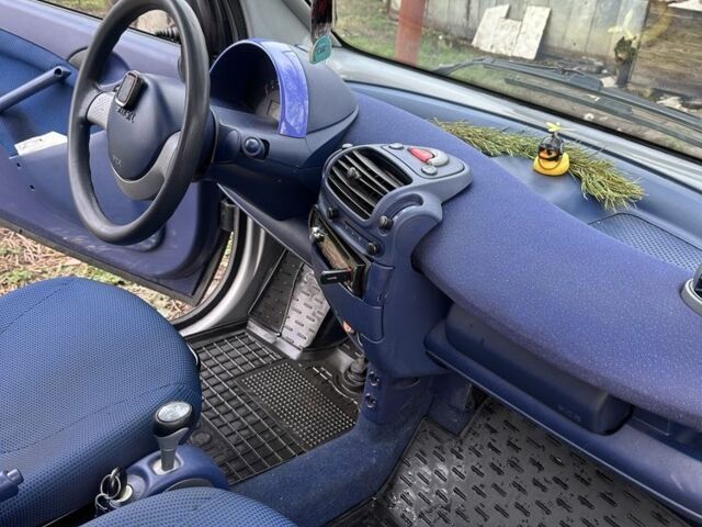 Черный Смарт Форту, объемом двигателя 0.6 л и пробегом 192 тыс. км за 2500 $, фото 7 на Automoto.ua