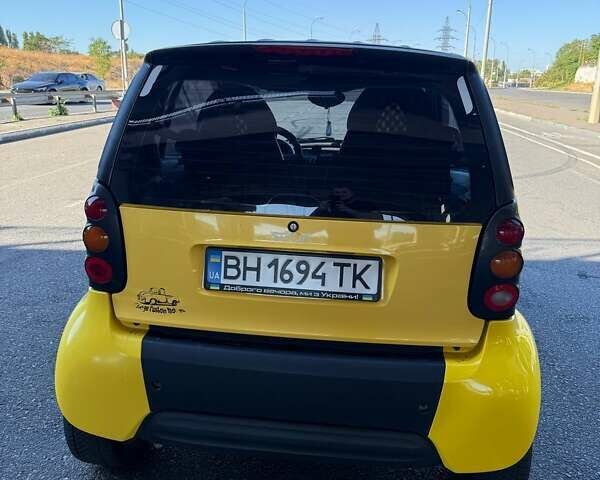 Черный Смарт Форту, объемом двигателя 0.6 л и пробегом 191 тыс. км за 2700 $, фото 4 на Automoto.ua