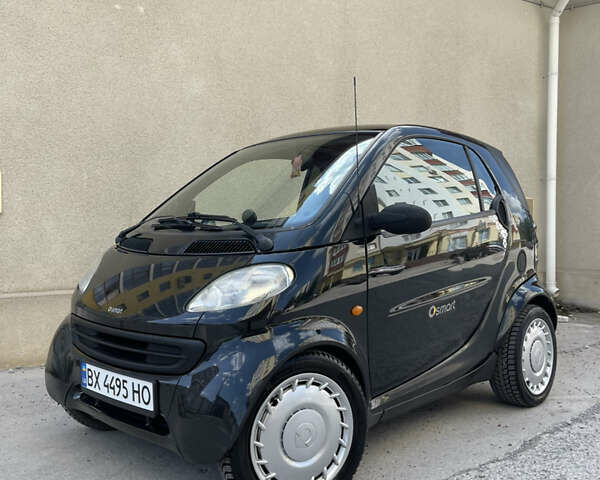 Чорний Смарт Fortwo, об'ємом двигуна 0.6 л та пробігом 173 тис. км за 3000 $, фото 2 на Automoto.ua