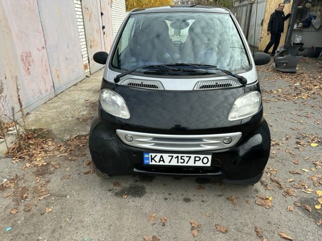 Смарт Fortwo 1999 у Києві на Automoto.ua Чорний Смарт Fortwo, об'ємом двигуна 0.7 л та пробігом 155 тис. км за 2700 $, фото 1 на Automoto.ua