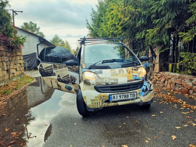 Смарт Форту 1999 в Обухове на Automoto.ua Черный Смарт Форту, объемом двигателя 0.6 л и пробегом 195 тыс. км за 3499 $, фото 1 на Automoto.ua