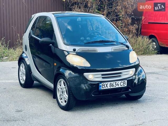 Чорний Смарт Fortwo, об'ємом двигуна 0.6 л та пробігом 155 тис. км за 2450 $, фото 2 на Automoto.ua