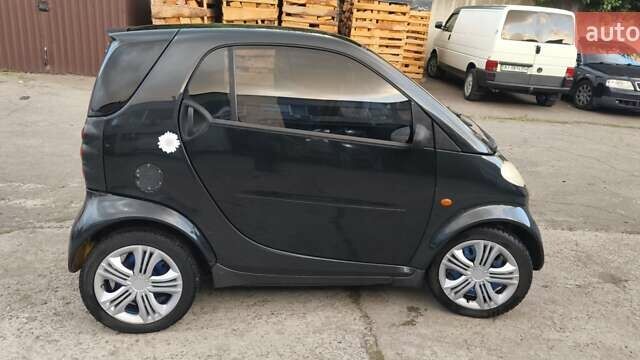 Чорний Смарт Fortwo, об'ємом двигуна 0.6 л та пробігом 215 тис. км за 2800 $, фото 1 на Automoto.ua