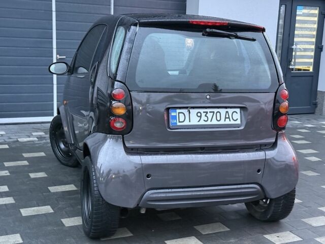 Черный Смарт Форту, объемом двигателя 0.6 л и пробегом 100 тыс. км за 2200 $, фото 3 на Automoto.ua