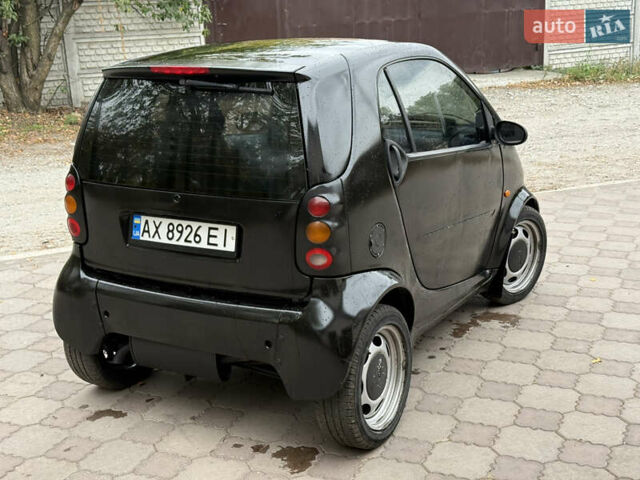 Смарт Fortwo 1999 у Дніпро (Дніпропетровську) на Automoto.ua Чорний Смарт Fortwo, об'ємом двигуна 0.6 л та пробігом 333 тис. км за 1950 $, фото 4 на Automoto.ua