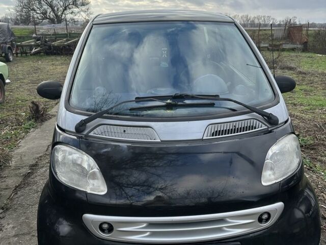 Черный Смарт Форту, объемом двигателя 0.6 л и пробегом 192 тыс. км за 2500 $, фото 1 на Automoto.ua