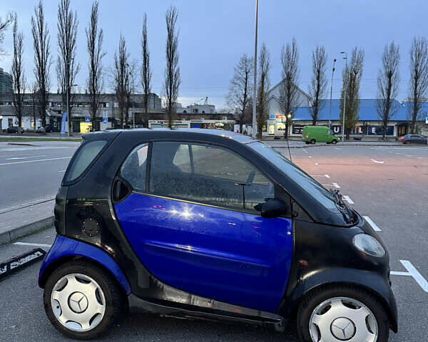 Чорний Смарт Fortwo, об'ємом двигуна 0.6 л та пробігом 232 тис. км за 2450 $, фото 1 на Automoto.ua