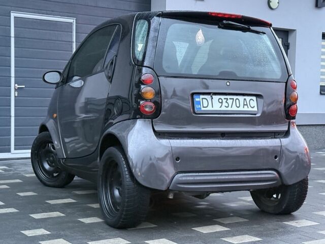 Черный Смарт Форту, объемом двигателя 0.6 л и пробегом 100 тыс. км за 2200 $, фото 2 на Automoto.ua