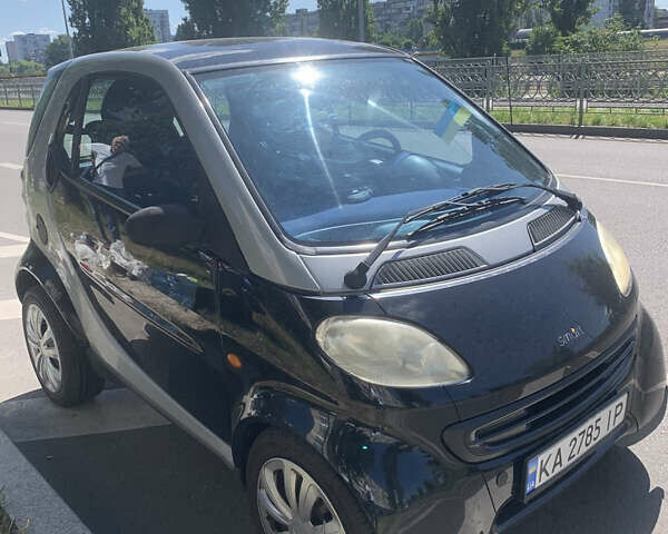 Черный Смарт Форту, объемом двигателя 0.6 л и пробегом 115 тыс. км за 2900 $, фото 1 на Automoto.ua