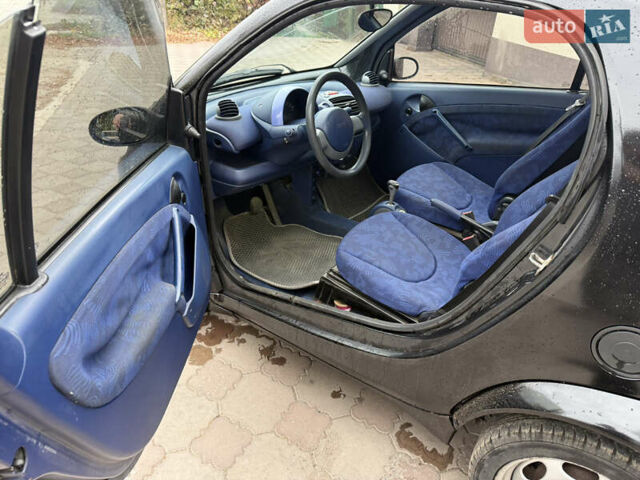 Смарт Fortwo 1999 у Дніпро (Дніпропетровську) на Automoto.ua Чорний Смарт Fortwo, об'ємом двигуна 0.6 л та пробігом 333 тис. км за 1950 $, фото 8 на Automoto.ua