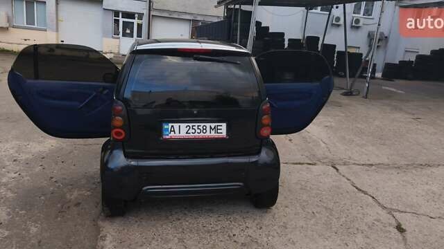 Чорний Смарт Fortwo, об'ємом двигуна 0.6 л та пробігом 215 тис. км за 2800 $, фото 2 на Automoto.ua
