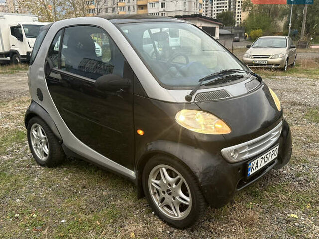 Чорний Смарт Fortwo, об'ємом двигуна 0.6 л та пробігом 155 тис. км за 2600 $, фото 1 на Automoto.ua