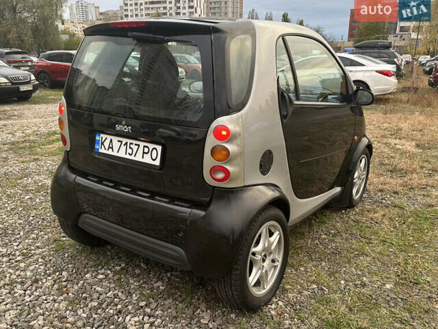 Чорний Смарт Fortwo, об'ємом двигуна 0.6 л та пробігом 155 тис. км за 2600 $, фото 3 на Automoto.ua