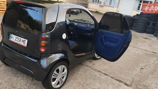Чорний Смарт Fortwo, об'ємом двигуна 0.6 л та пробігом 215 тис. км за 2800 $, фото 8 на Automoto.ua