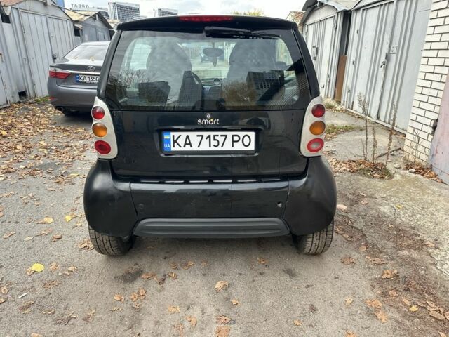 Смарт Fortwo 1999 у Києві на Automoto.ua Чорний Смарт Fortwo, об'ємом двигуна 0.7 л та пробігом 155 тис. км за 2700 $, фото 4 на Automoto.ua