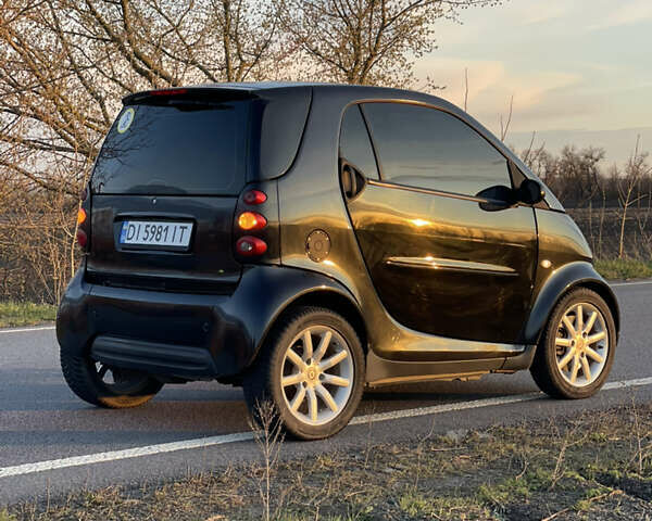 Черный Смарт Форту, объемом двигателя 0.6 л и пробегом 256 тыс. км за 2700 $, фото 5 на Automoto.ua