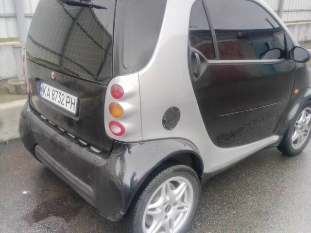 Черный Смарт Форту, объемом двигателя 0.6 л и пробегом 220 тыс. км за 2499 $, фото 6 на Automoto.ua