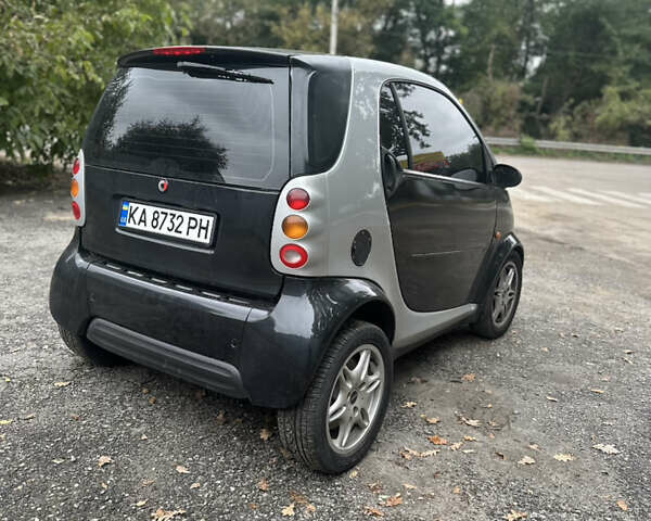 Чорний Смарт Fortwo, об'ємом двигуна 0.6 л та пробігом 222 тис. км за 3200 $, фото 2 на Automoto.ua