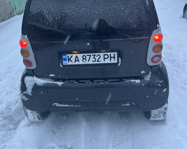 Черный Смарт Форту, объемом двигателя 0.6 л и пробегом 314 тыс. км за 2450 $, фото 12 на Automoto.ua