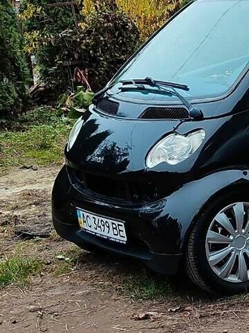 Черный Смарт Форту, объемом двигателя 0.6 л и пробегом 100 тыс. км за 2300 $, фото 1 на Automoto.ua