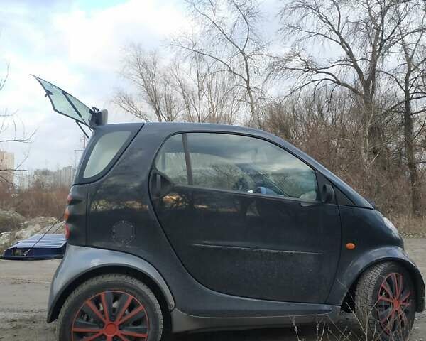 Чорний Смарт Fortwo, об'ємом двигуна 0.6 л та пробігом 170 тис. км за 2999 $, фото 2 на Automoto.ua