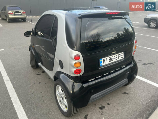Чорний Смарт Fortwo, об'ємом двигуна 0.6 л та пробігом 118 тис. км за 2999 $, фото 6 на Automoto.ua