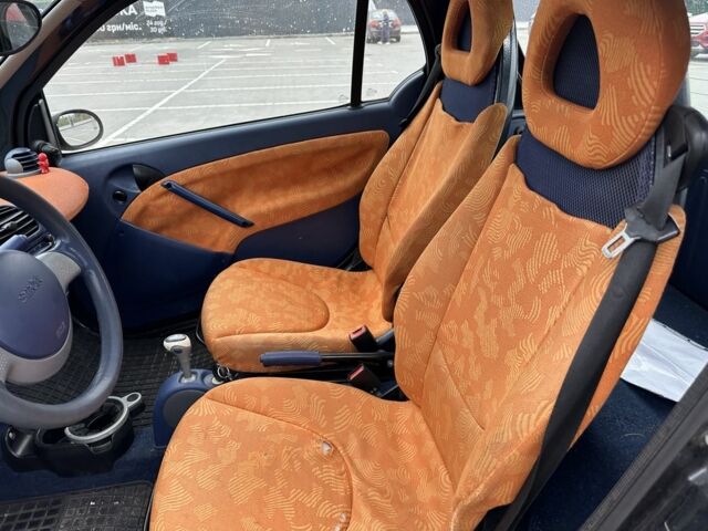 Чорний Смарт Fortwo, об'ємом двигуна 0.6 л та пробігом 257 тис. км за 1848 $, фото 10 на Automoto.ua