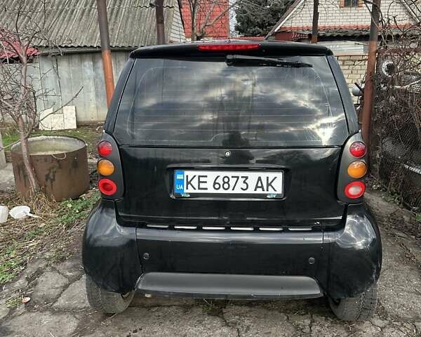 Черный Смарт Форту, объемом двигателя 0.6 л и пробегом 192 тыс. км за 2500 $, фото 3 на Automoto.ua