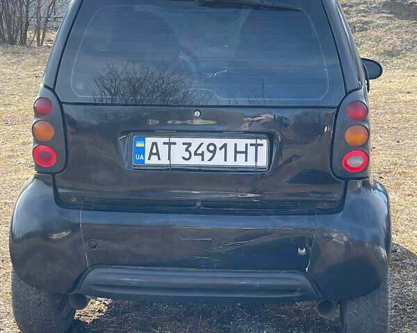 Черный Смарт Форту, объемом двигателя 0.6 л и пробегом 127 тыс. км за 2300 $, фото 3 на Automoto.ua