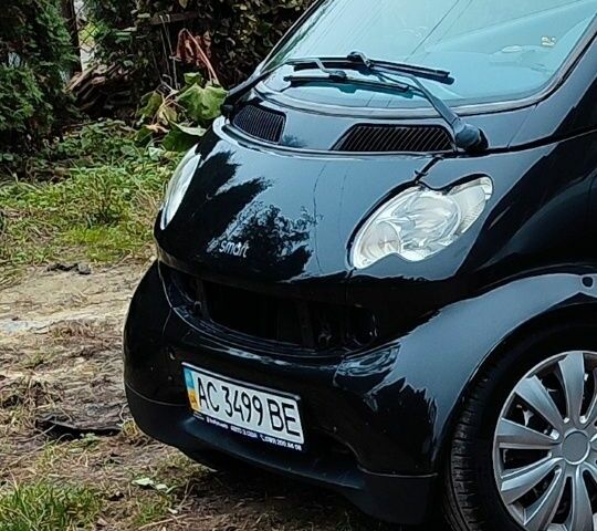 Черный Смарт Форту, объемом двигателя 0.6 л и пробегом 100 тыс. км за 2300 $, фото 2 на Automoto.ua