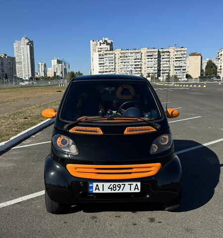 Чорний Смарт Fortwo, об'ємом двигуна 0.6 л та пробігом 190 тис. км за 3500 $, фото 1 на Automoto.ua