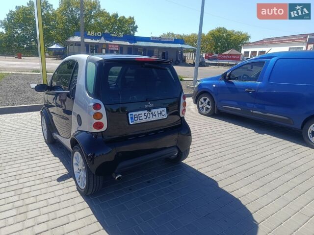 Чорний Смарт Fortwo, об'ємом двигуна 0.6 л та пробігом 191 тис. км за 3200 $, фото 4 на Automoto.ua