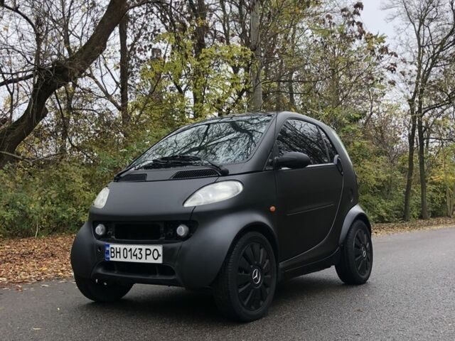 Черный Смарт Форту, объемом двигателя 0.6 л и пробегом 143 тыс. км за 2500 $, фото 1 на Automoto.ua