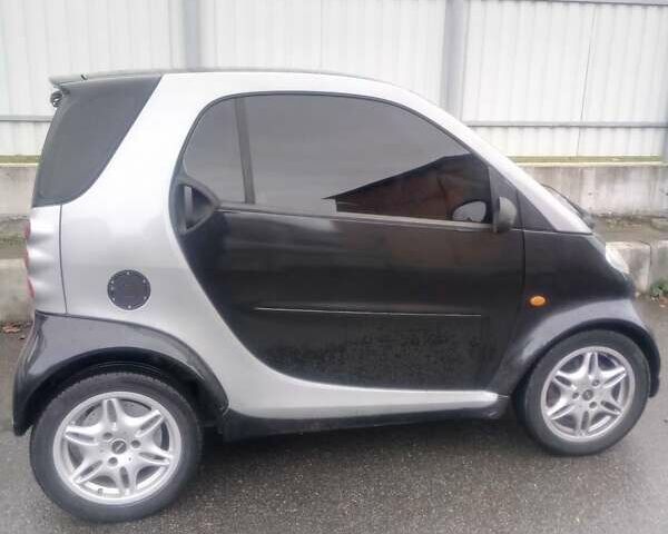 Черный Смарт Форту, объемом двигателя 0.6 л и пробегом 220 тыс. км за 2499 $, фото 5 на Automoto.ua