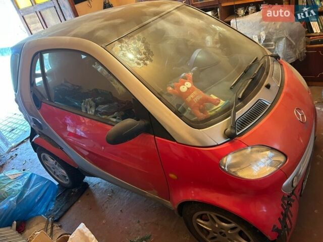 Черный Смарт Форту, объемом двигателя 0.6 л и пробегом 333 тыс. км за 2200 $, фото 1 на Automoto.ua