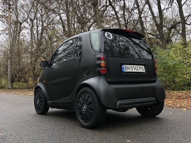 Черный Смарт Форту, объемом двигателя 0.6 л и пробегом 143 тыс. км за 2500 $, фото 3 на Automoto.ua