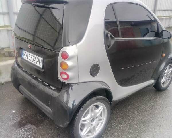 Черный Смарт Форту, объемом двигателя 0.6 л и пробегом 220 тыс. км за 2499 $, фото 6 на Automoto.ua