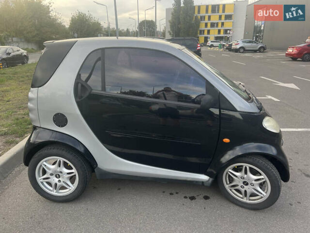 Чорний Смарт Fortwo, об'ємом двигуна 0.6 л та пробігом 118 тис. км за 2999 $, фото 4 на Automoto.ua