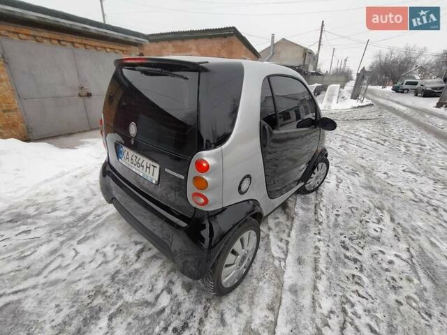 Чорний Смарт Fortwo, об'ємом двигуна 0.6 л та пробігом 166 тис. км за 2700 $, фото 7 на Automoto.ua