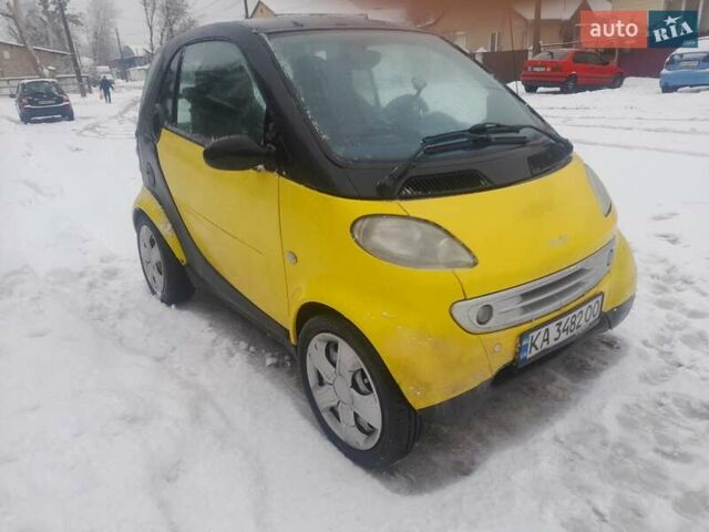 Черный Смарт Форту, объемом двигателя 0.6 л и пробегом 293 тыс. км за 1900 $, фото 2 на Automoto.ua