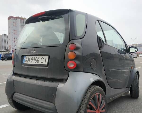 Чорний Смарт Fortwo, об'ємом двигуна 0.6 л та пробігом 170 тис. км за 2999 $, фото 33 на Automoto.ua